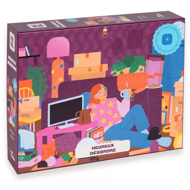 Boite de Puzzle - Heureux Désordre – 500 pièces