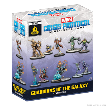 Boite de Marvel: Crisis Protocol - Guardians of the Galaxy Starter Set
