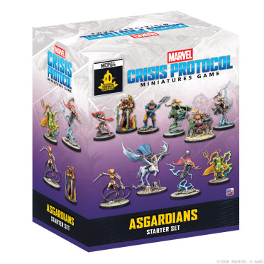 Boite de Marvel: Crisis Protocol – Asgardians Starter Set