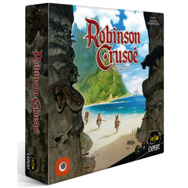 Boite de Robinson Crusoé - Aventures sur l'île Maudite - Occasion