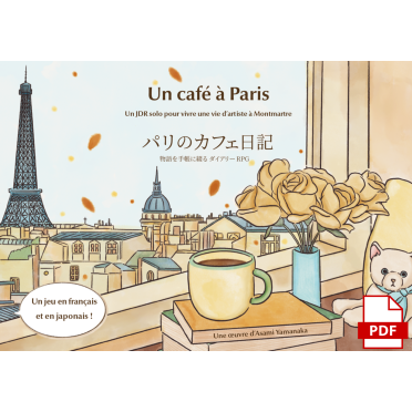 Boite de Un café à Paris - JDR Solo – PDF