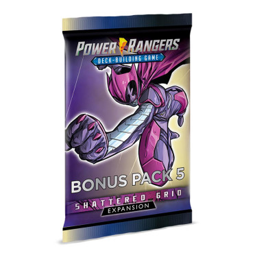 Boite de Power Rangers DBG : Pack bonus Shattered Grid n°5