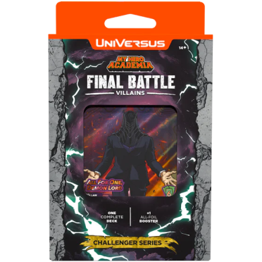 Boite de UniVersus - My Hero Academia: Final Battle Challenger Series Deck - Villains
