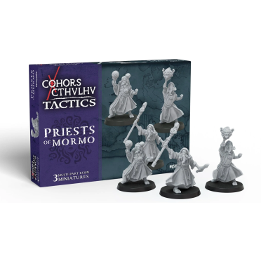 Boite de Cohors Cthulhu Tactics Miniatures - Priests of Mormo