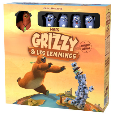 Boite de Grizzy et les Lemmings - Autour du Monde - Occasion