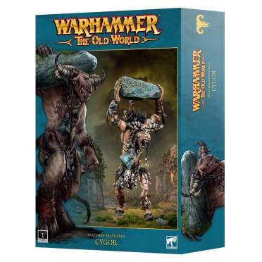Boite de Warhammer - The Old World - Braillehardes Hommes-bêtes : Cygor / Ghorgon