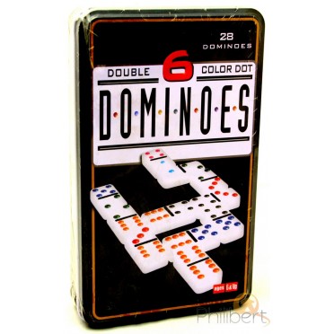 Boite de Dominos Double 6 - Occasion
