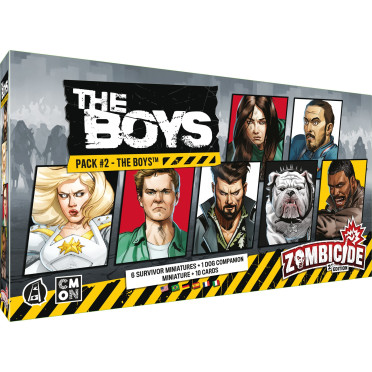 Boite de Zombicide : The Boys Pack 2 - The Boys - Occasion