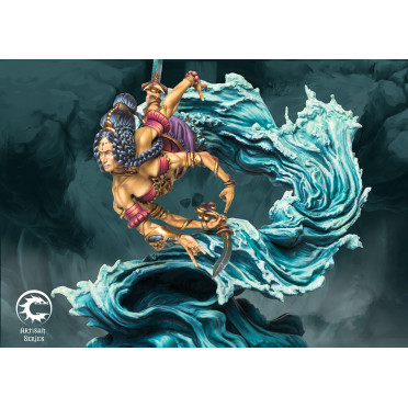 Boite de Conquest - Sorcerer Kings - Marid Apsara Artisan Series