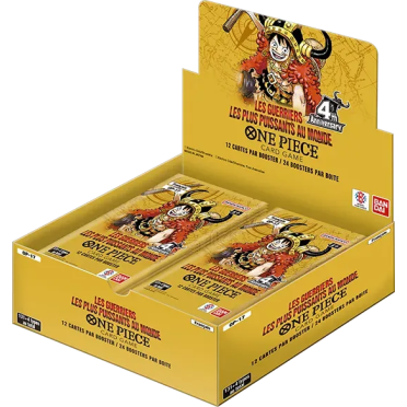 Boite de One Piece Le Jeu de Cartes - OP17 - Les Guerriers les plus puissants au Monde - Boite de 24 Boosters