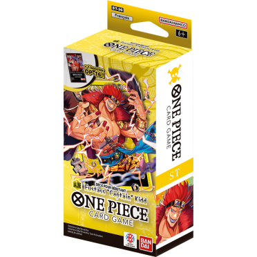 Boite de One Piece Le Jeu de Cartes : Deck pour Débutant 36 - Eustass 