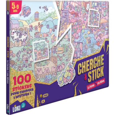 Boite de Cherche & Stick : La Ferme - Les Rêves