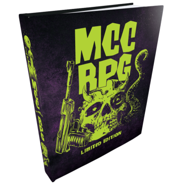 Boite de Mutant Crawl Classics - Fluorescent Demon Skull Edition
