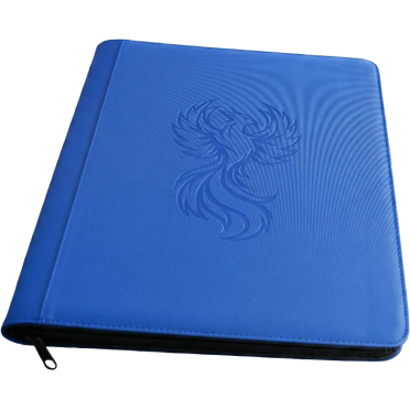 Boite de Toploader Binder - Album 9 poches Premium - 288 emplacements - Bleu