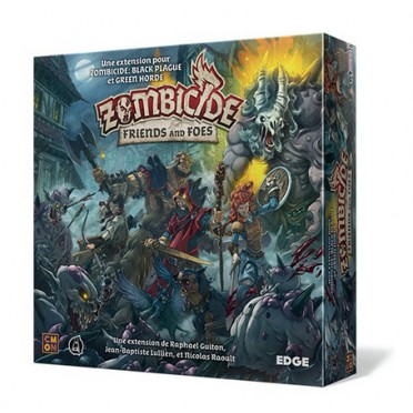 Boite de Zombicide - Black Plague : Friends and Foes - Occasion