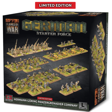 Boite de Flames of War - Liberation of Italy - Hermann Goering Panzergrenadier Company (Limited Edition)
