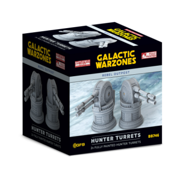 Boite de Galactic Warzones - Rebel Outpost Hunter Turrets
