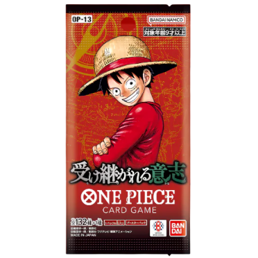 Boite de One Piece The Card Game - OP13 Carrying on his Will - Japanese Booster