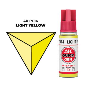 Boite de Quick Gen Color Ak Interactive - Light Yellow