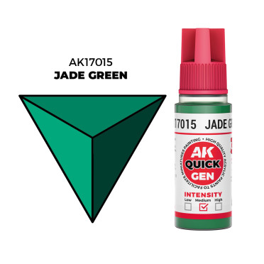 Boite de Quick Gen Color Ak Interactive - Jade Green