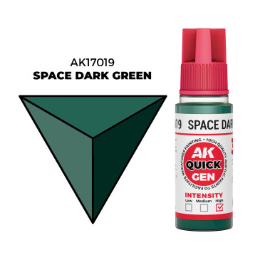 Boite de Quick Gen Color Ak Interactive - Space Dark Green