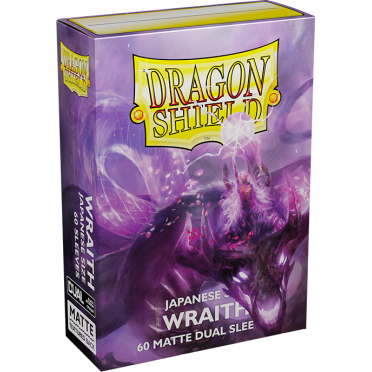 Boite de Dragon Shield - 60 Japanese Matte Dual Sleeves: Wraith