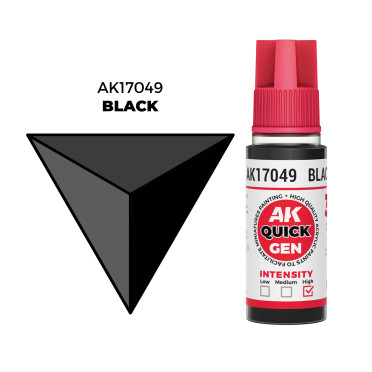 Boite de Quick Gen Color Ak Interactive - Black