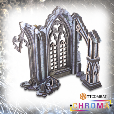 Boite de TT Combat - Chroma - Decayed Cathedral Walkway