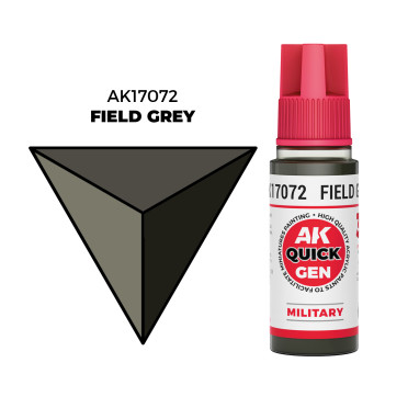 Boite de Quick Gen Color Ak Interactive - Field Grey