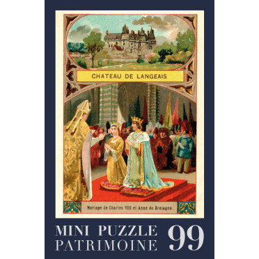 Boite de Puzzle - Château de Langeais - 99 pièces