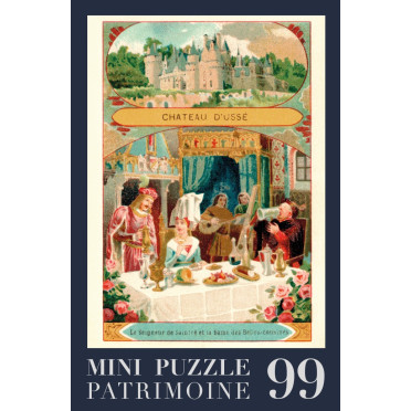 Boite de Puzzle - Château d'Ussé - 99 pièces
