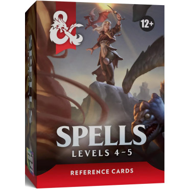 Boite de Dungeons & Dragons - Spells Reference Cards: Levels 4-5