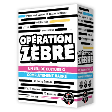 Boite de Opération Zèbre - Occasion