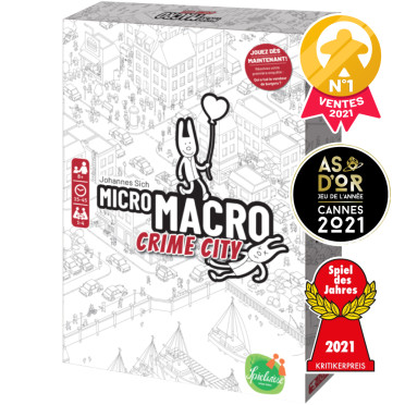 Boite de MicroMacro : Crime City - Occasion