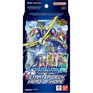 Boite de Digimon Card Game - Hero Of Hope - Starter Deck