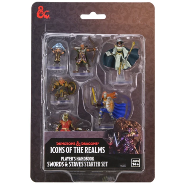 Boite de D&D Icons of the Realms: Player's Handbook - Swords & Staves Starter Set