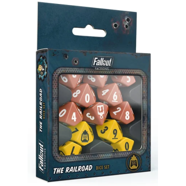 Boite de Fallout: Factions - Dice Set: The Railroad