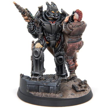 Boite de Fallout: Miniatures - The Black Devil