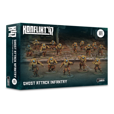 Boite de Konflikt '47 - Empire of Japan Ghost Attack Infantry