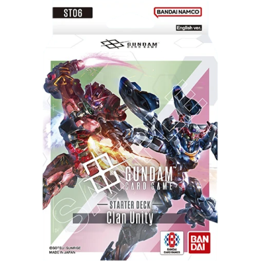 Boite de Gundam Card Game - Starter Deck - Clan Unity