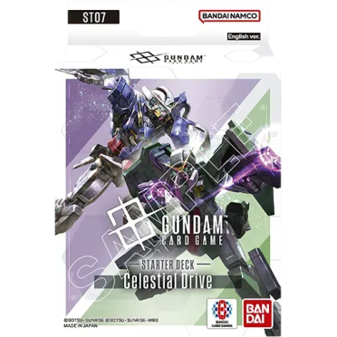 Boite de Gundam Card Game - Starter Deck Celestial Drive