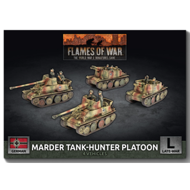 Boite de Flames of War - Liberation of Italy - Marder/Grille Self-propelled Gun Platoon