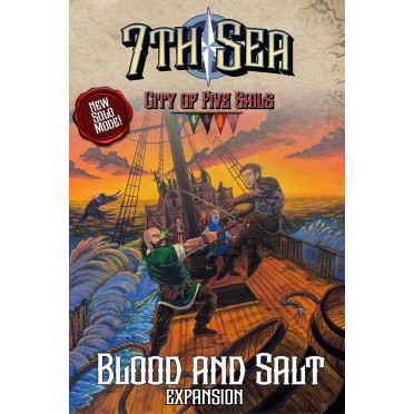 Boite de 7th Sea: City of Five Sails Blood & Salt Expansion