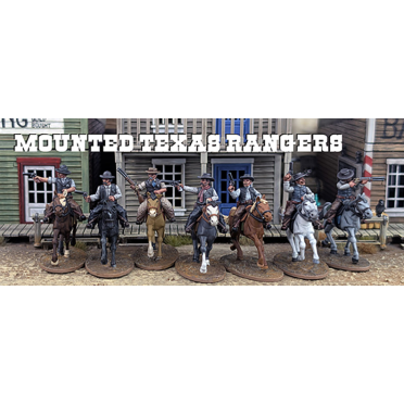 Boite de Dead Man’s Hand - Texas Rangers Mounted