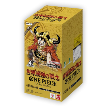 Boite de One Piece Trading Card Game - OP-17 The World’s Strongest Warriors - Display Japonais