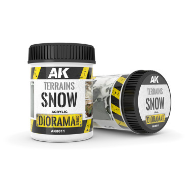 Boite de Texture AK-Interactive - Terrains Snow 100ml