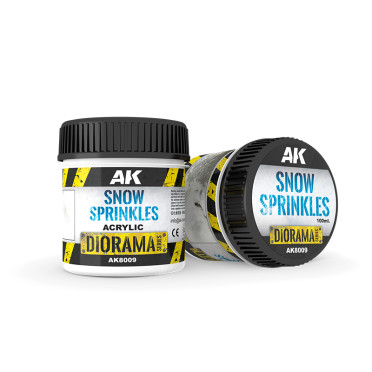 Boite de Texture AK-Interactive - Terrains Snow Sprinkles 100ml
