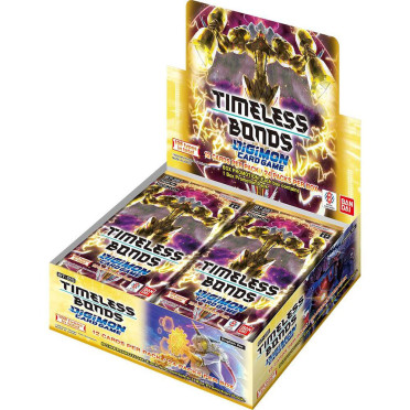 Boite de Digimon Card Game - Timeless Bonds 24 Boosters Display