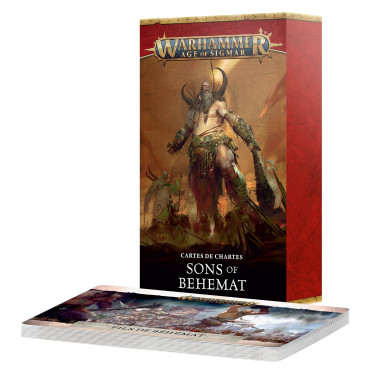 Boite de Age of Sigmar : Cartes de Charte - Sons of Behemat