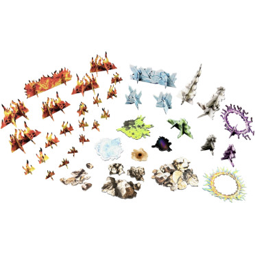 Boite de Maladum - Hazards & Hexcraft Effects Pack